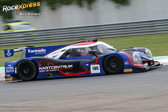 Milan Dontje in de snelle Ligier LMP3